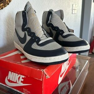 Nike Terminator High Gray & Navy Vintage Sneaker